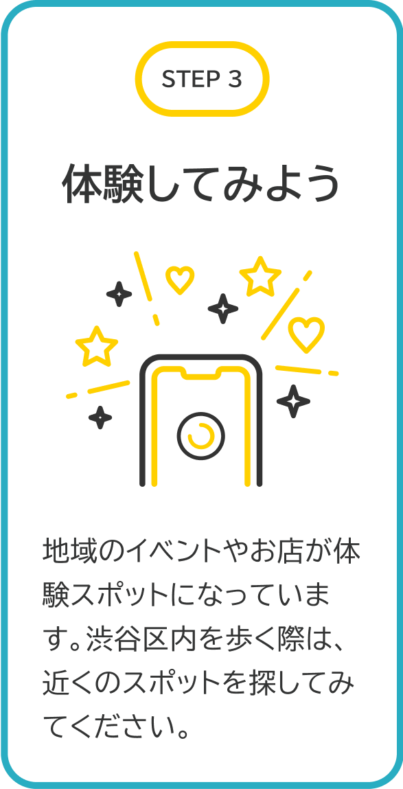 STEP3 体験してみよう